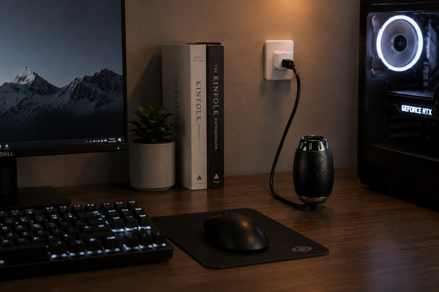 Black Hole USB Projector