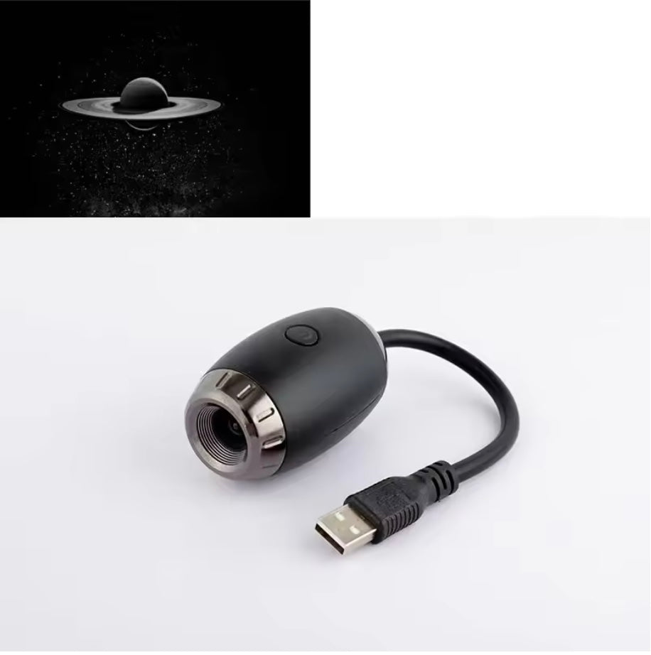 Saturn Glow USB Projector