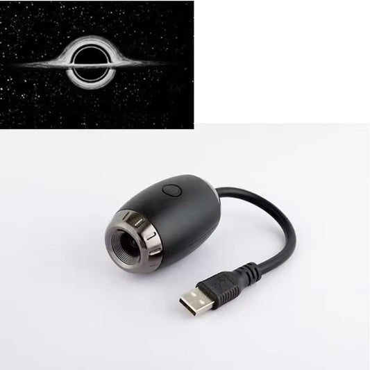 Black Hole USB Projector