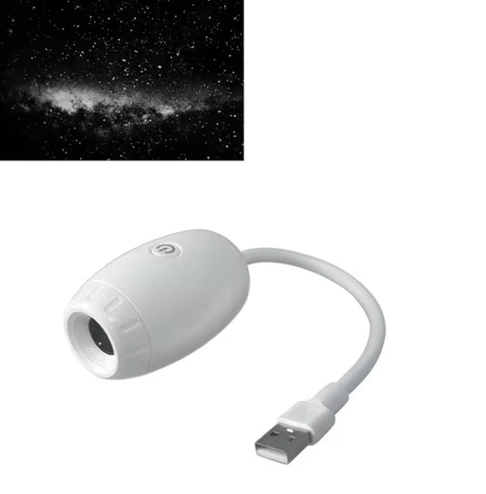White Galaxy USB Projector